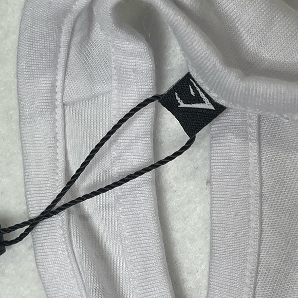 Gymshark Training Oversized Vest Size Small White Dry Moisture Wicking - Picture 5 of 11